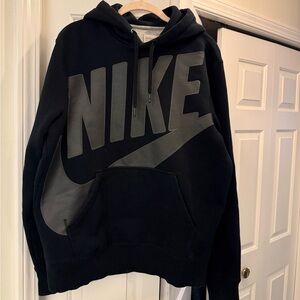 Vintage 90s Nike black & grey hoodie